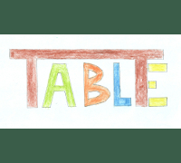 TABLE
